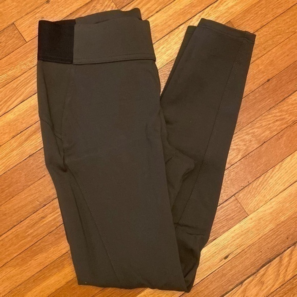 Simply Vera Vera Wang Olive Scuba Pant Leggings